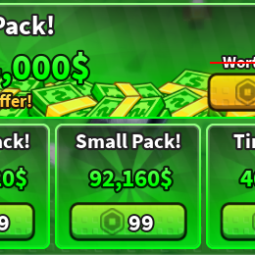 Mini War | Super Money Pack | 1999 Robux
